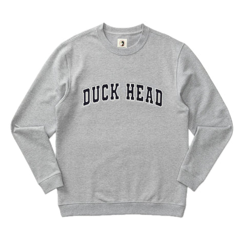 Men's Long Sleeve Applique Crewneck Sweatshirt