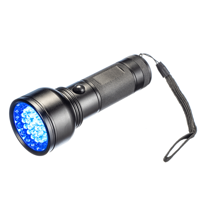 SE UV/LED White Flashlight 6"