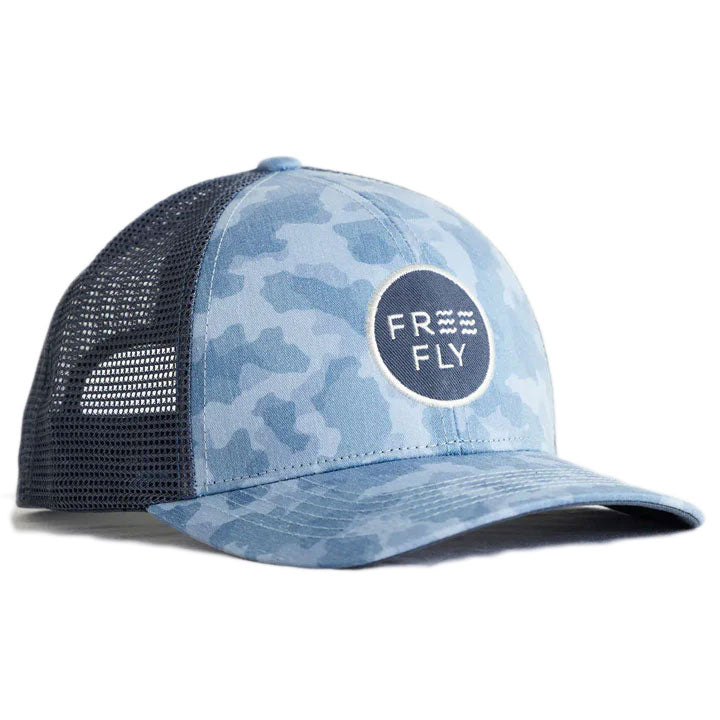 Free Fly Camo Trucker Hat