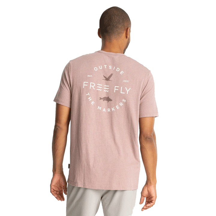 Free Fly Channel Markers Pocket Tee Mens