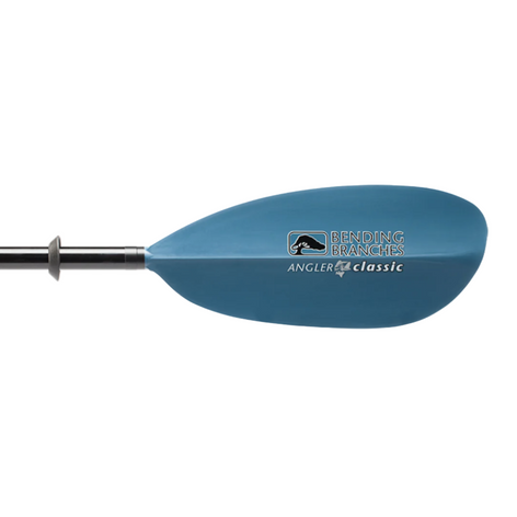 Angler Classic Snap-Button Kayak Paddle-Kayak Paddles-Bending Branches-Tidal Blue-Mountain Sports