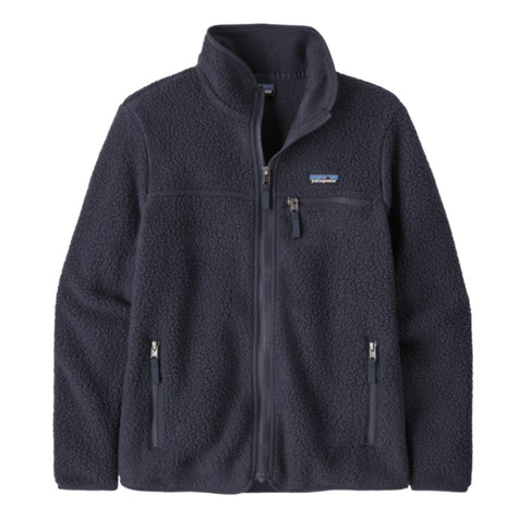 Womens Retro Pile Jacket-Jackets-Patagonia-Sunken Blue-Mountain Sports