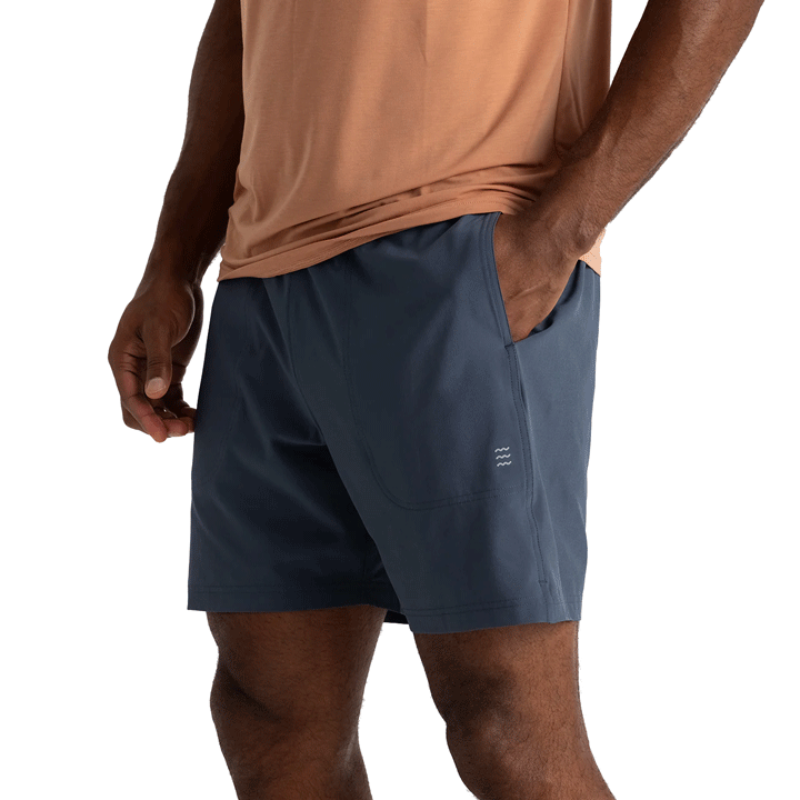 Free Fly Bamboo Lined Active Breeze Short 7" Mens