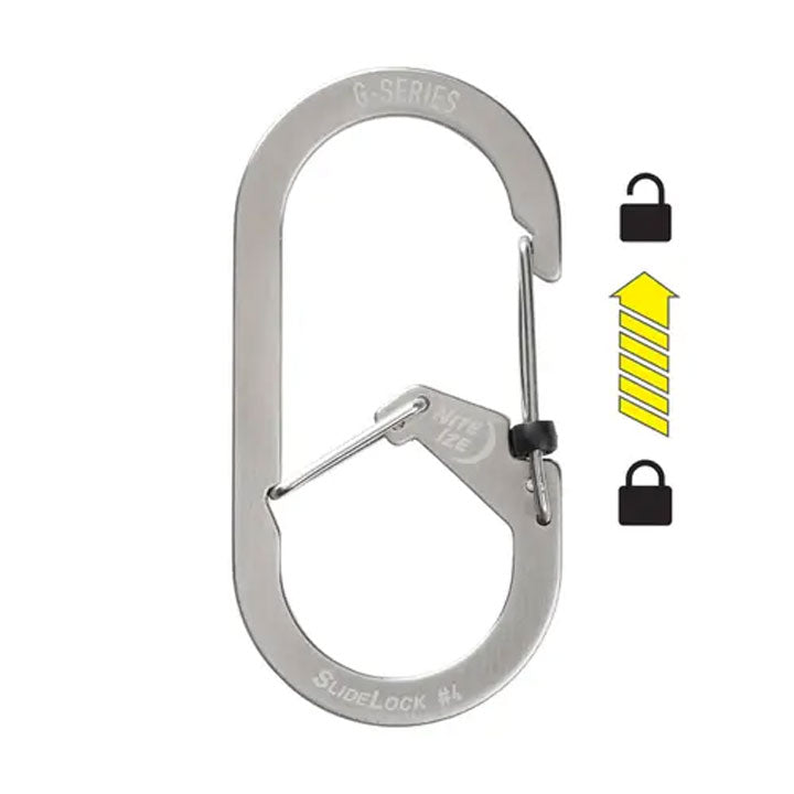 Nite Ize G-Series Slidelock Dual Chamber Carabiner