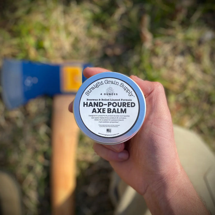Straight Grain Supply Hand-Poured Axe Balm