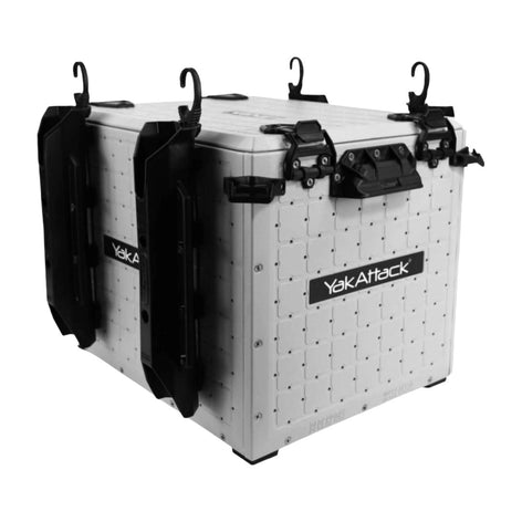 BlackPak Pro Kayak Fishing Crate-Cargo Boxes-YakAttack-Overcast Grey-Mountain Sports
