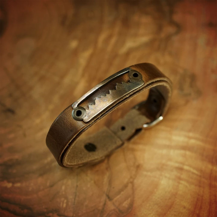 Sight Line Provisions Skinny Cuff Bracelet- Lost Cast Collection