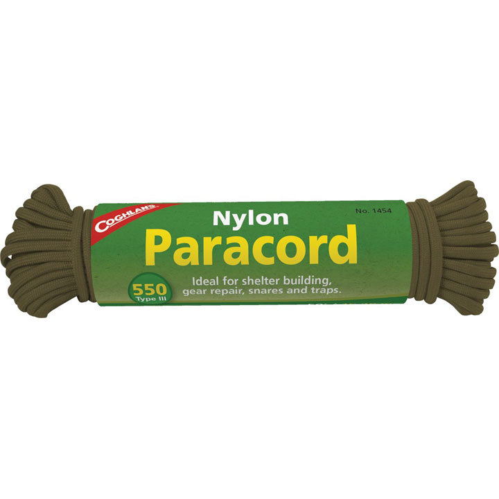 Coghlans Paracord Olive Drab 50ft