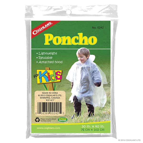 Coghlans Poncho For Kids #0242