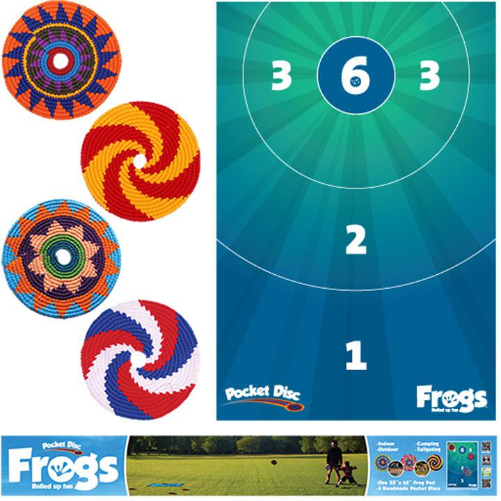 Pocket Disc Frogs Starter Game Kit