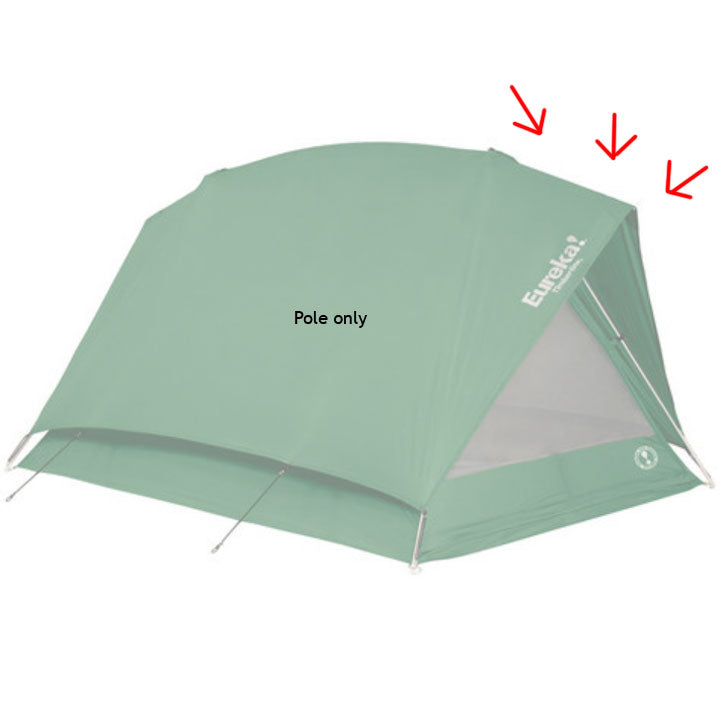 Eureka Timberline 2 or 4 Tent Fly Rod Poles Pair