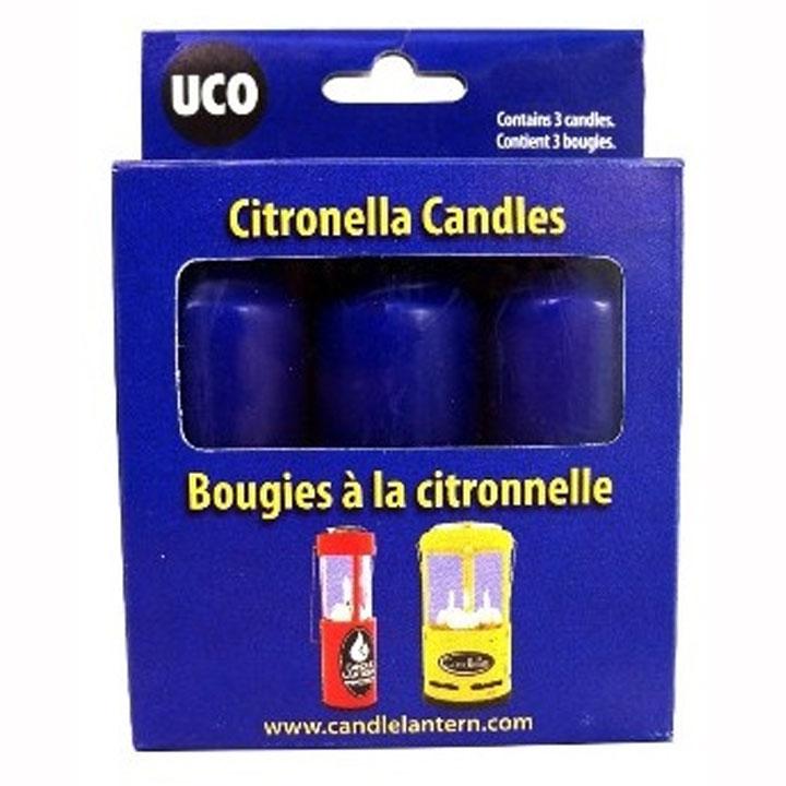 UCO Citronella Candles 3-Pack