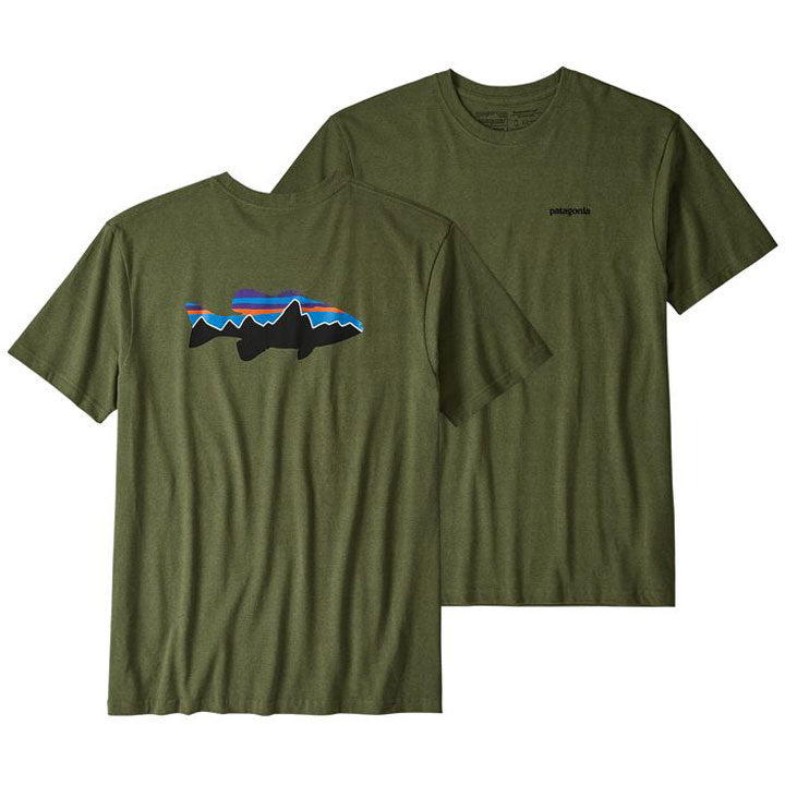 Patagonia Fitz Roy Smallmouth Responsibilit-Tee Mens