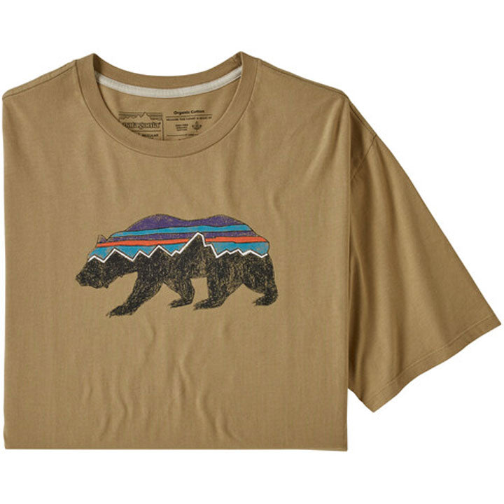 Patagonia Fitz Roy Bear Organic T-Shirt Mens