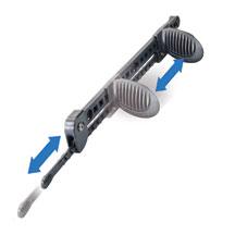 Harmony Slidelock Kayak Footbrace System Pair