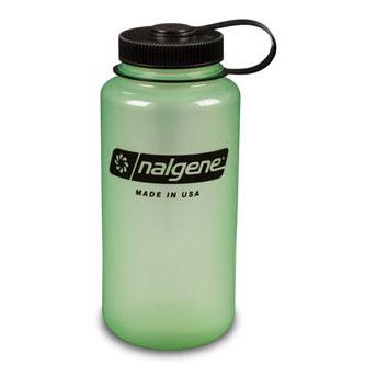 Nalgene 32oz Wide Mouth Glow in the Dark Bottle