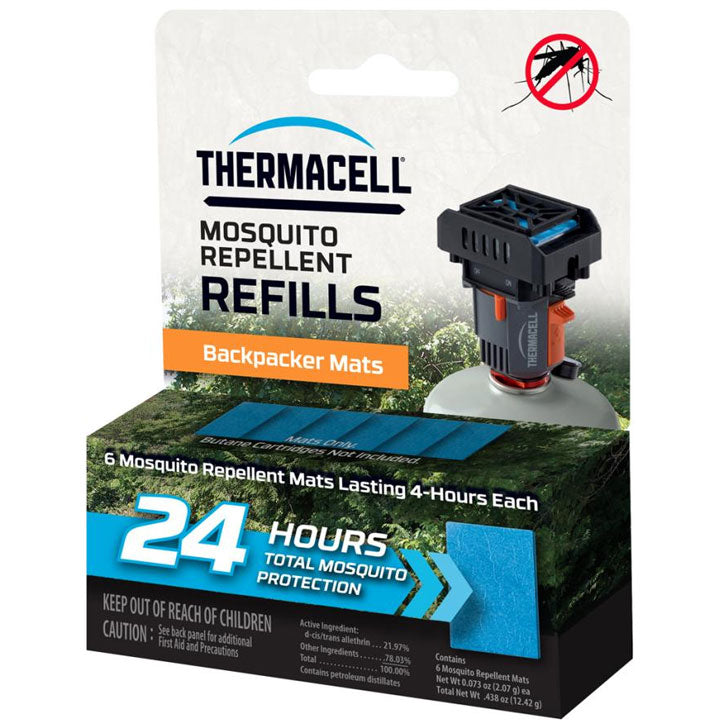 Thermacell Backpacker Mat Only Refill 24 Hours