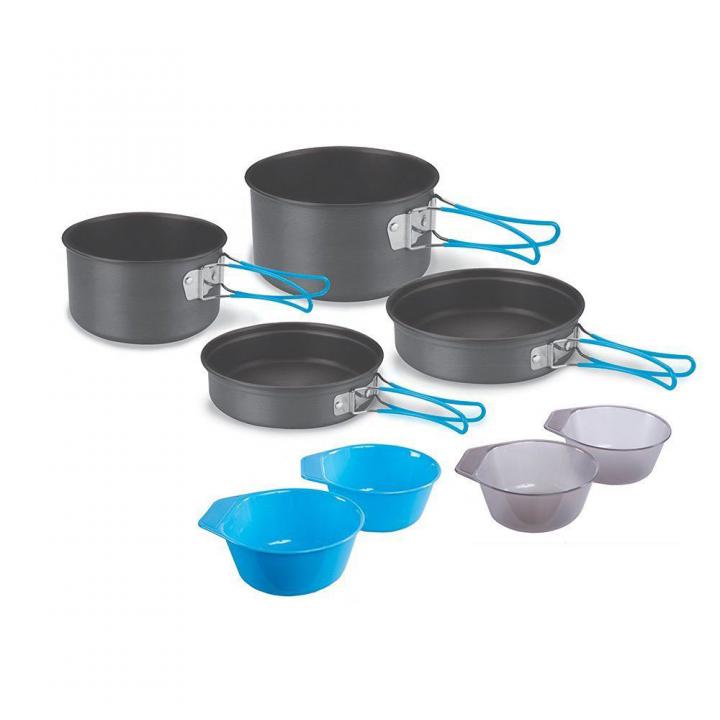 Stansport 4 Person Hard Anodized Cook Set