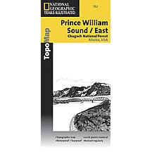 762 Prince William Sound East Map