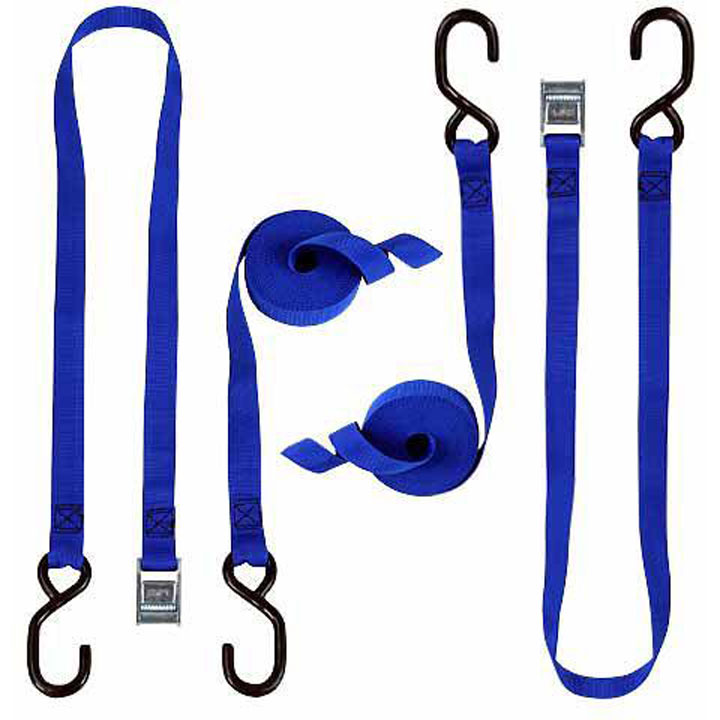 NRS J-Hook Tie-Down Straps Kit Small 6 Feet