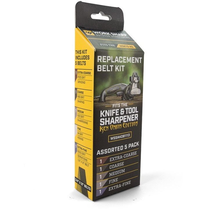 Work Sharp Assorted Belt Kit for Ken Onion Edition