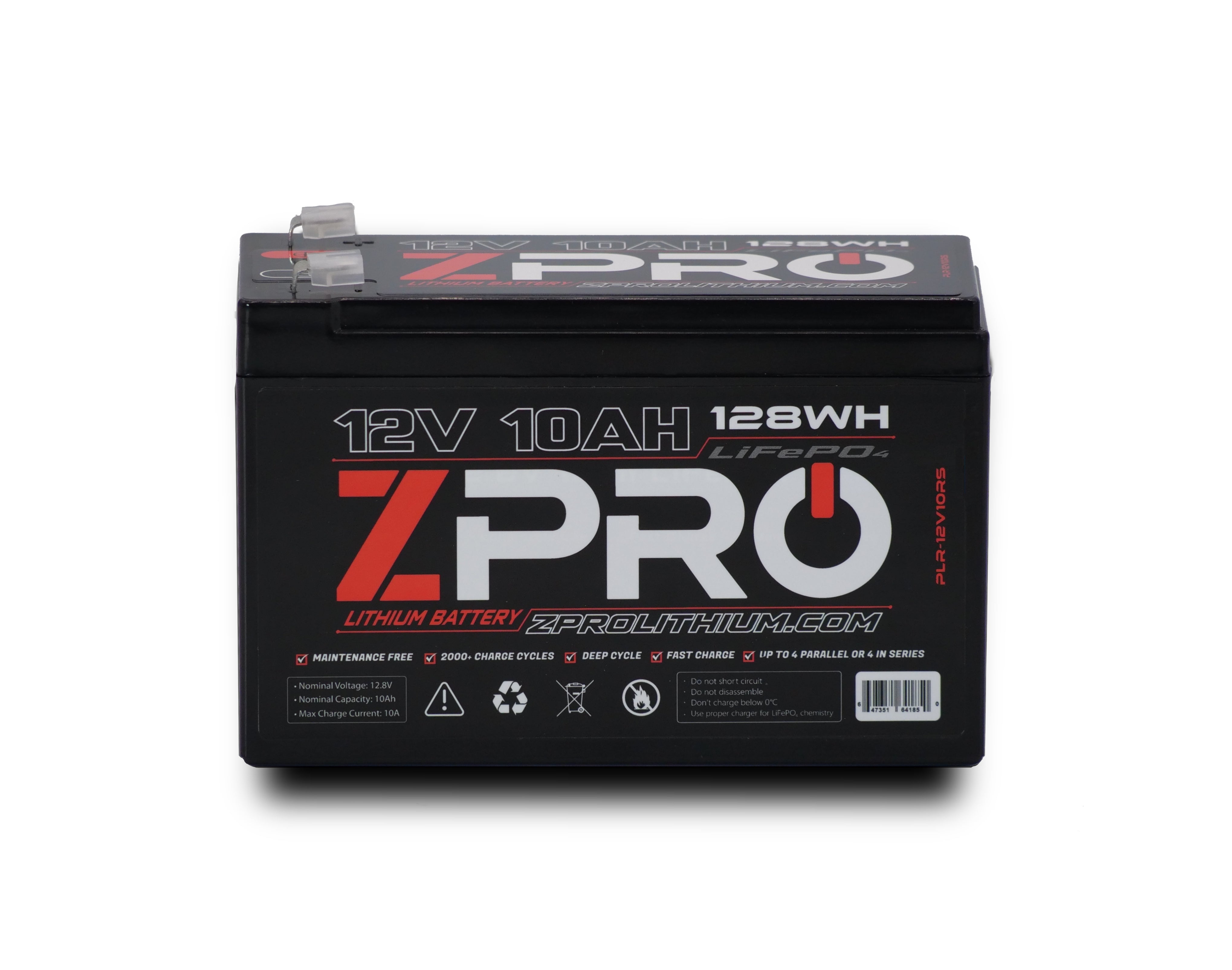 ZPRO 12V10AH LITHIUM BATTERY