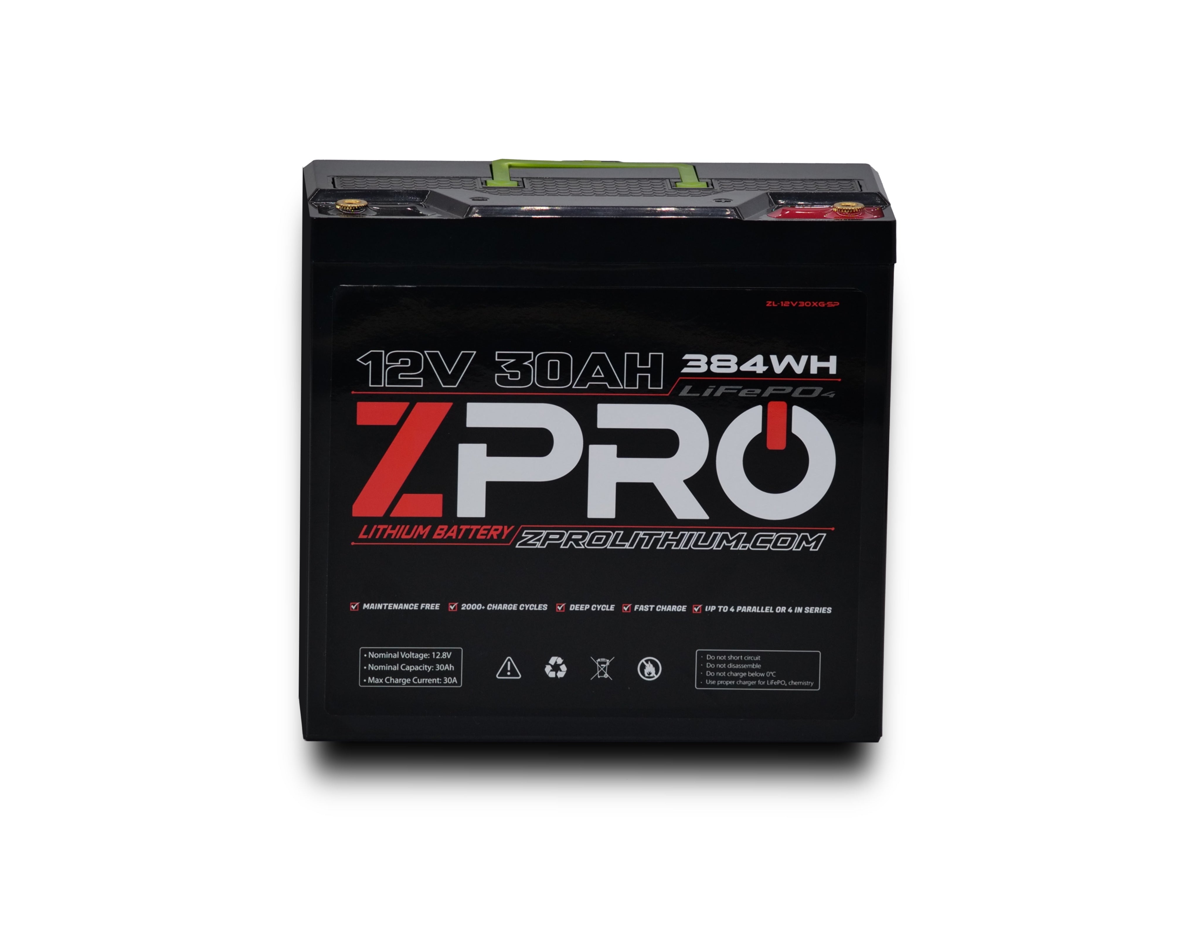 ZPRO 12V30AH LITHIUM BATTERY