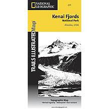 231 Kenai Fjords National Park and Chugach NF Map