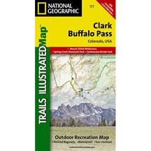 117 Clark - Buffalo Pass Map
