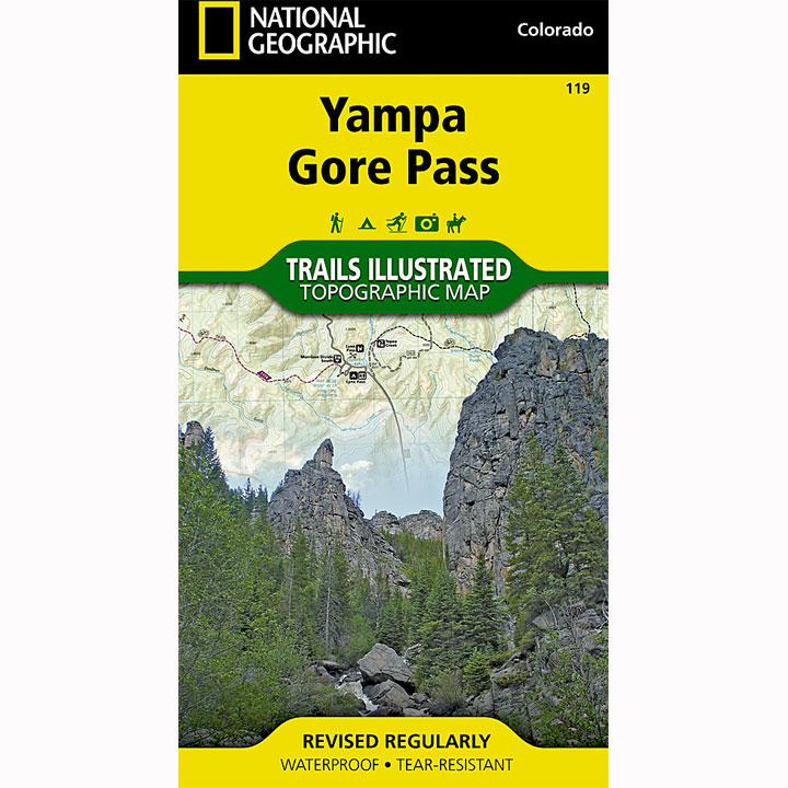 119 Yampa - Gore Pass Map
