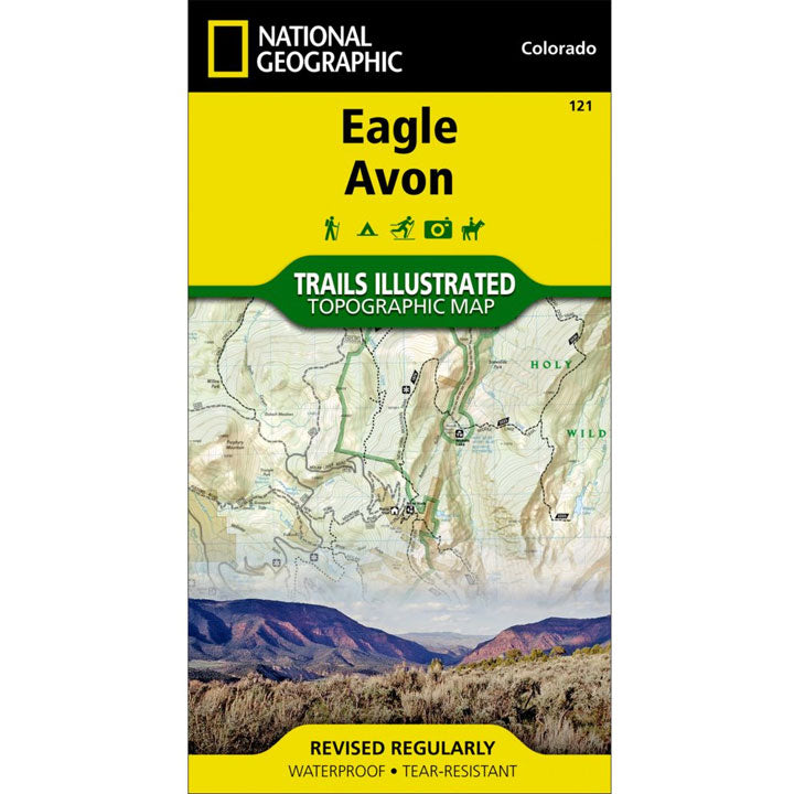 121 Eagle, Avon Trail Map Colorado