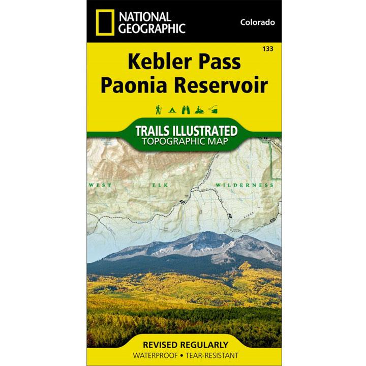 133 Kebler Pass - Paonia Map Colorado