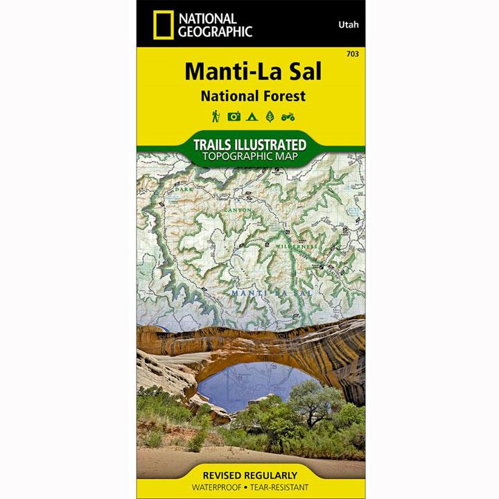 703 Manti La-Sal National Forest Map Utah