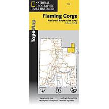 704 Flame Gorge/E Unitas Map Utah