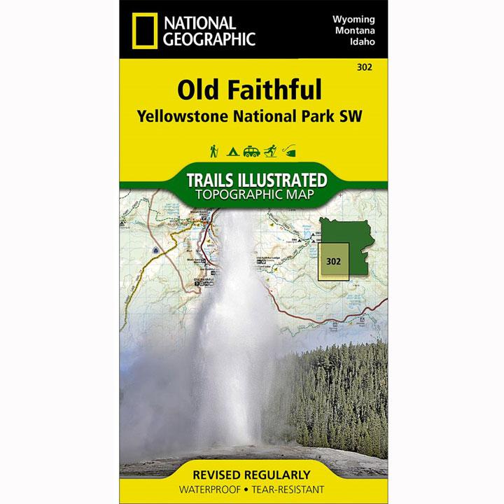 302 SW Yellowstone - Old Faith Map Wyoming Montana Idaho