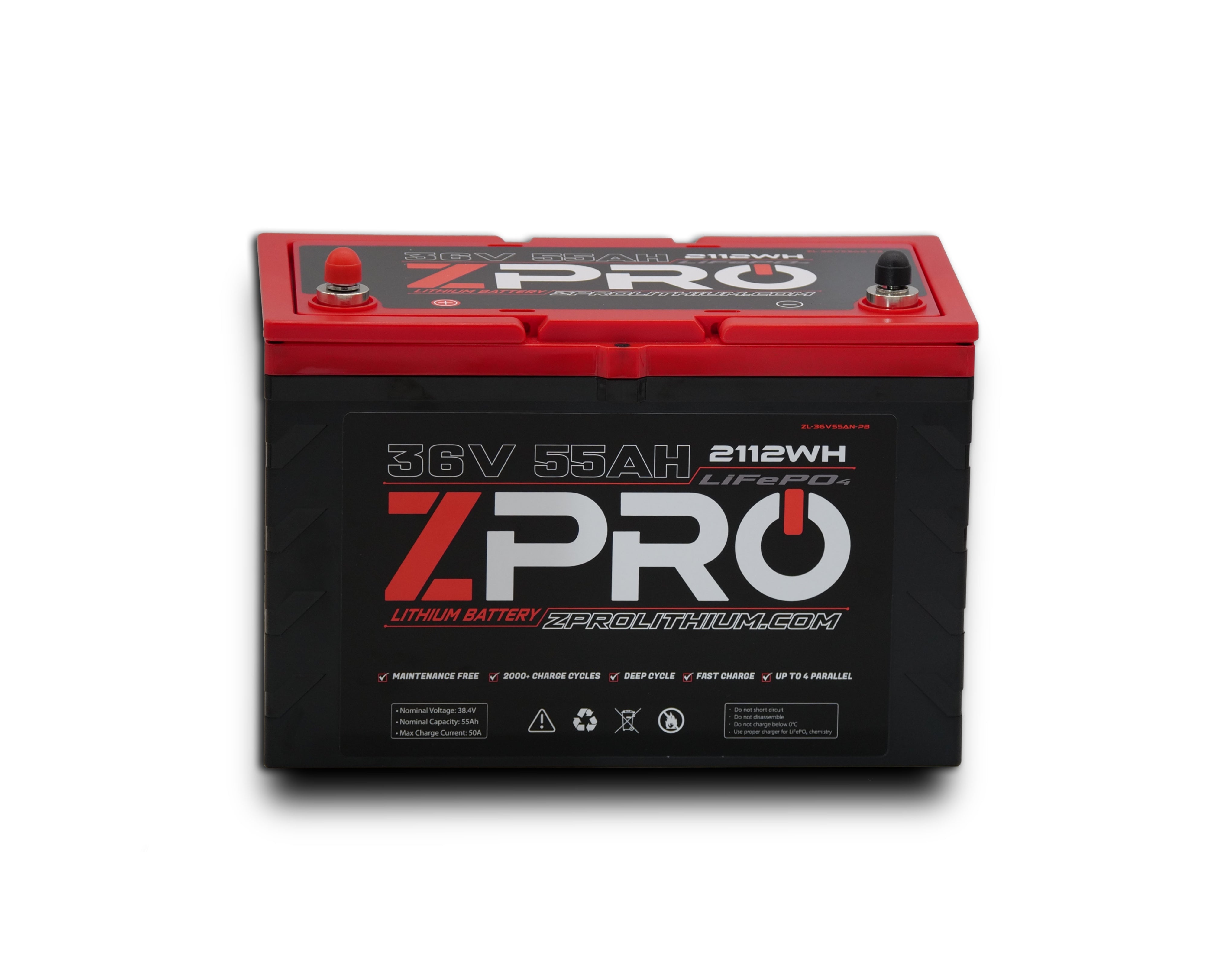 ZPRO 36V55AH LITHIUM BATTERY