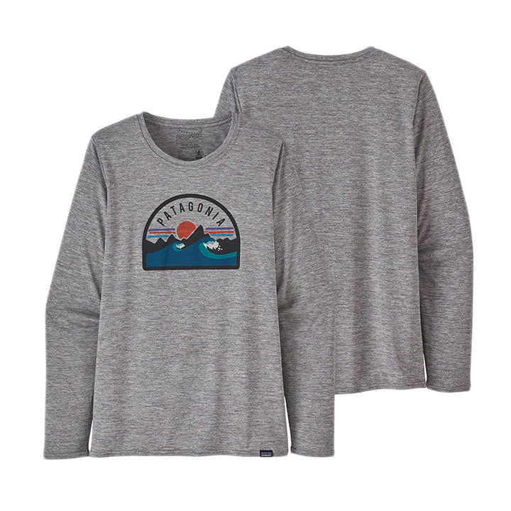 Patagonia Capilene Cool Daily Graphic Long Sleeve Shirt Womens