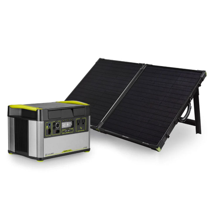 Goal Zero Yeti 1500X + Boulder 100 Briefcase Solar Generator