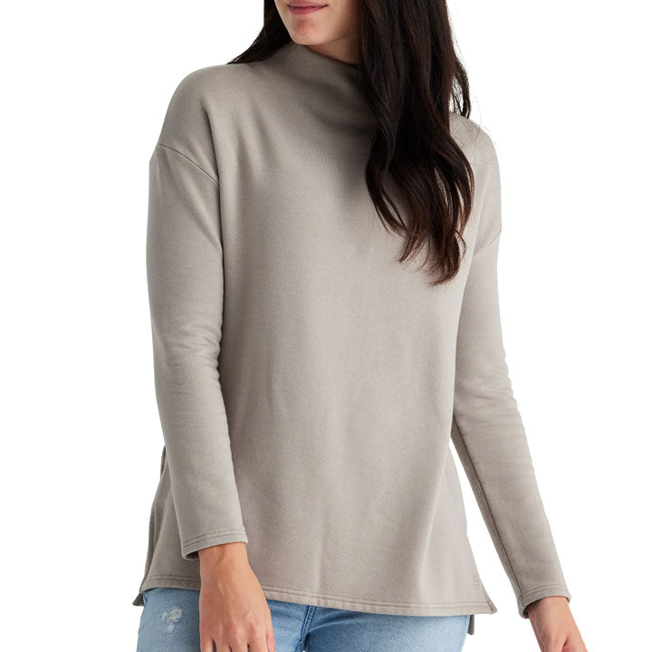 Free Fly Bamboo Thermal Fleece Mockneck Womens