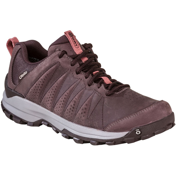 Oboz Sypes Low Leather Waterproof Hiking Shoe Womens