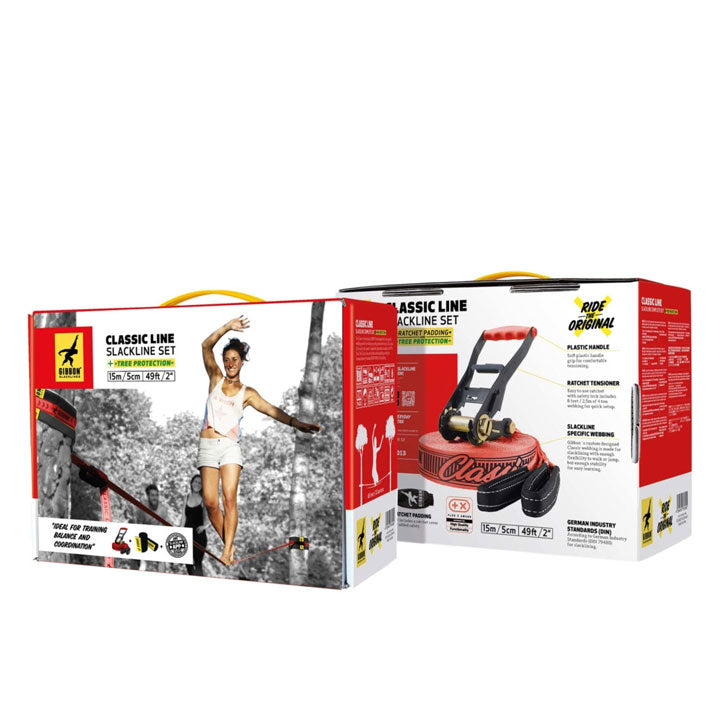 Gibbon Slackline Classic Treewear 15m Kit