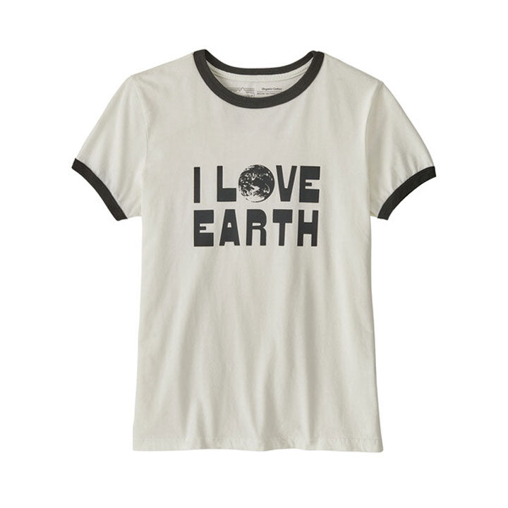 Patagonia Earth Love Organic Ringer Tee Womens