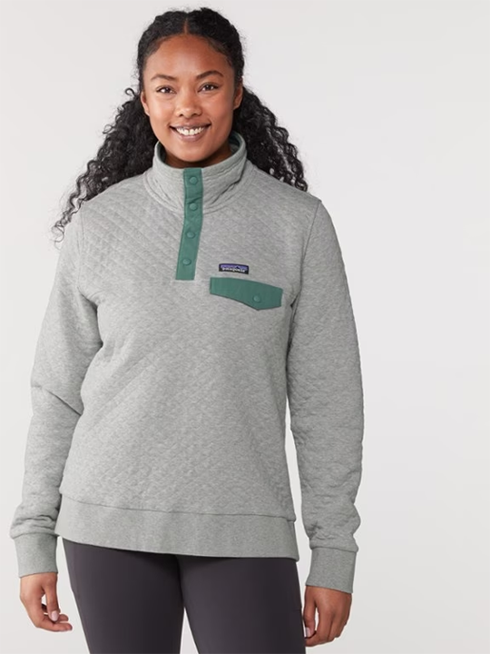 Patagonia Organic Cotton Quilt Snap-T Pullover Women's