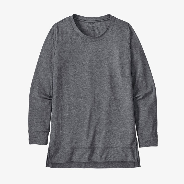 Patagonia Long-Sleeved Glorya Side-Slit Top Womens