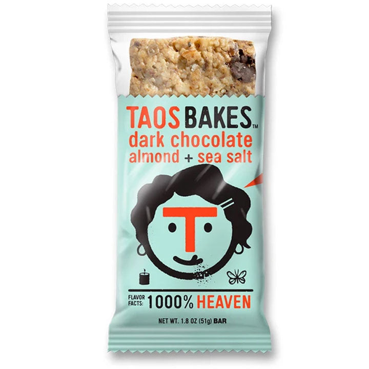 Taos Bakes Dark Chocolate Almond + Sea Salt