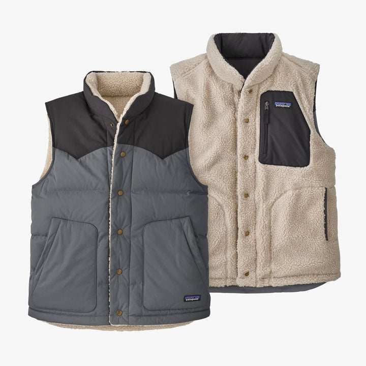 Patagonia Reversible Bivy Down Vest Mens