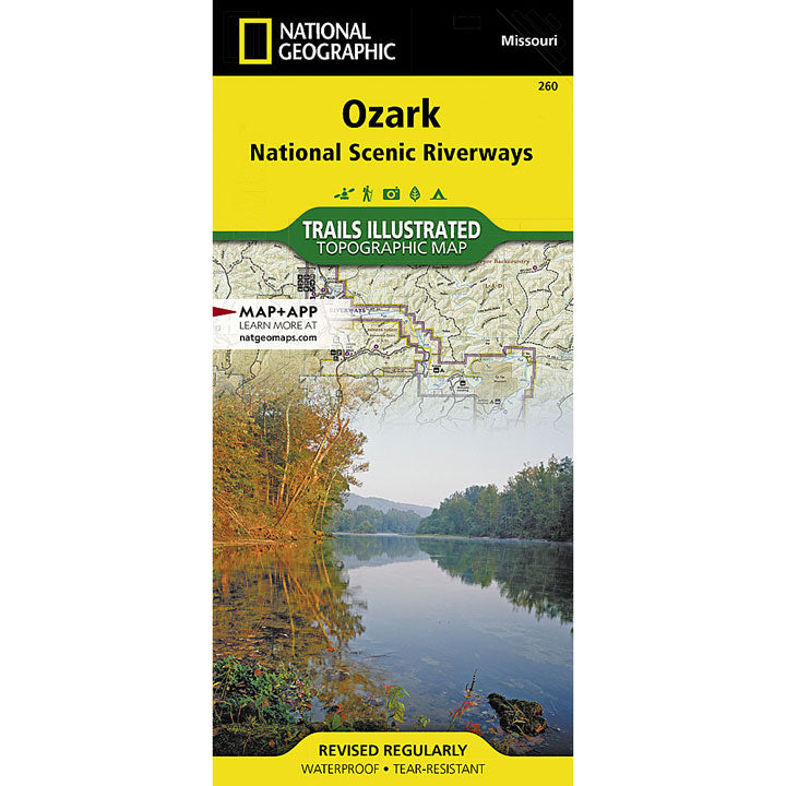 260 Ozark National Riverways Map