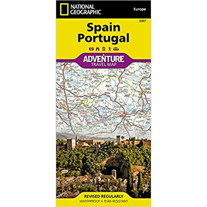 3307 Spain Portugal Adventure Map