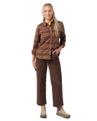 Women's Rivet Wide Leg Cord Pant, image 2