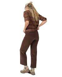 Women's Rivet Wide Leg Cord Pant, image 3